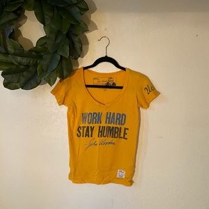 UCLA John Wooden Vintage style shirt